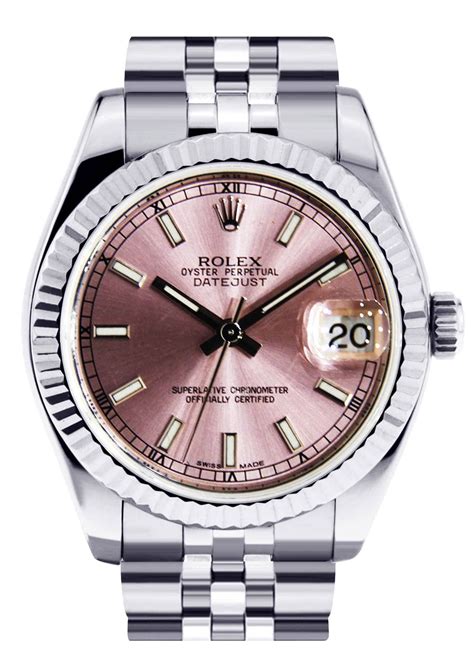 rolex mujer acero|rolex reloj de mujer.